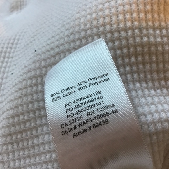 TNA waffle knit long sleeved T-shirt size M - Picture 5 of 5